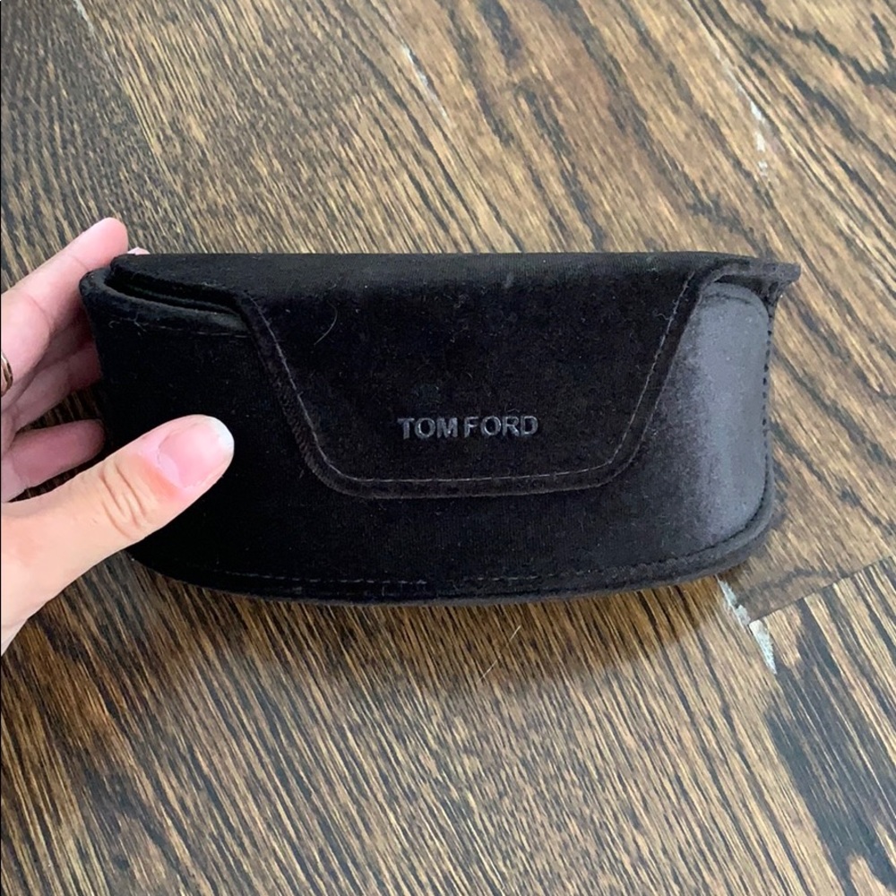 Tom Ford sunglass case and cloth